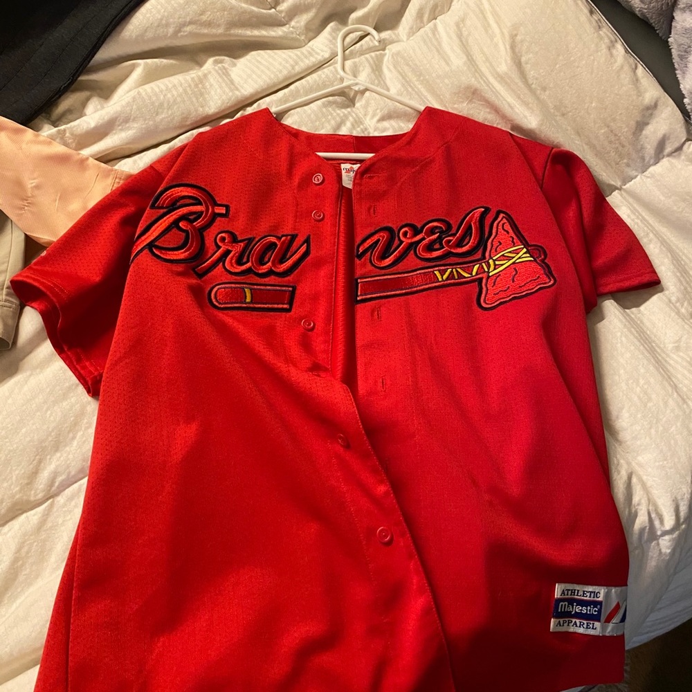 MLB Fan Gear Official Majestic Braves Jersey